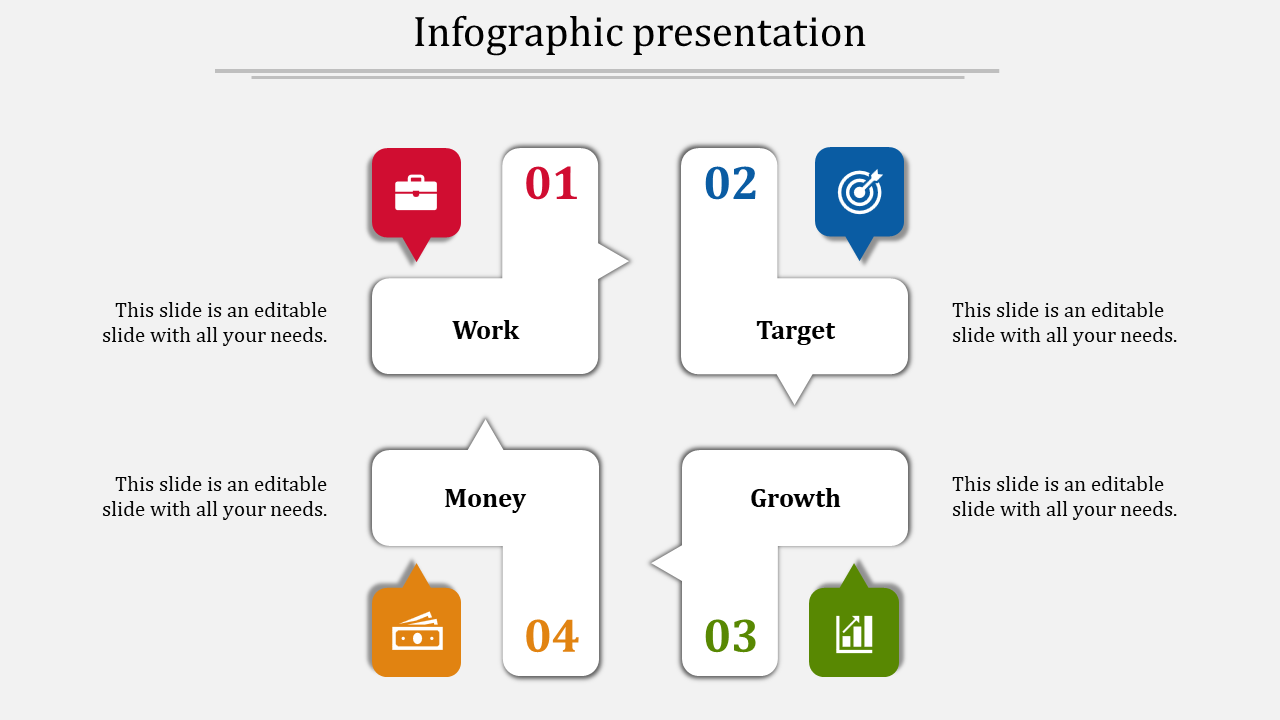 Customizable Infographic Presentation Template Designs